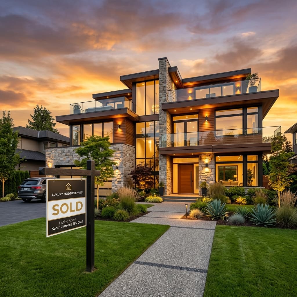 Property prepared for an online listing